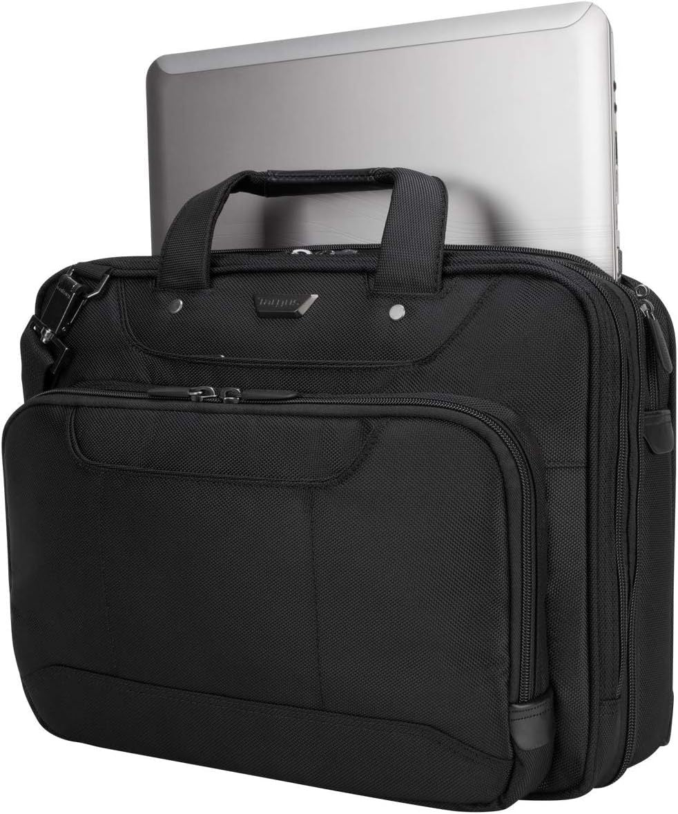 Targus Corporate Traveler 14-Inch Laptop Briefcase, Black