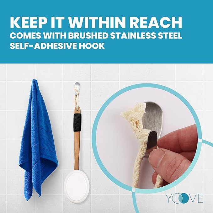 Yoove 17-Inch Long Handle Lotion Applicator for Back