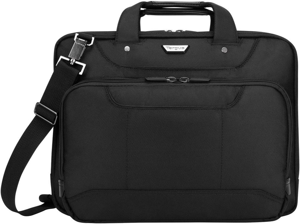 Targus Corporate Traveler 14-Inch Laptop Briefcase, Black