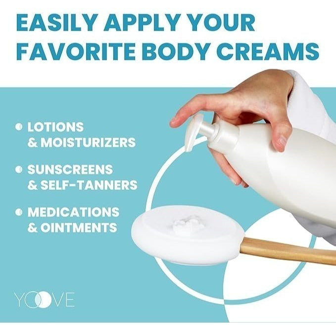 Yoove 17-Inch Long Handle Lotion Applicator for Back