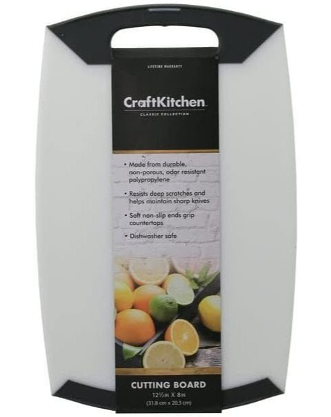 CraftKitchen 12.5 x 8 in Reversible Non-Slip Cutting Board