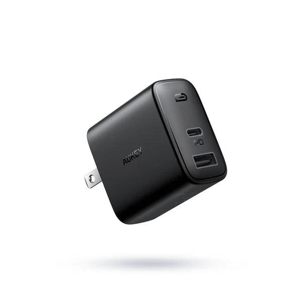 AUKEY 32W Dual-Port PD Wall Charger 5-Pack with USB-C & USB-A