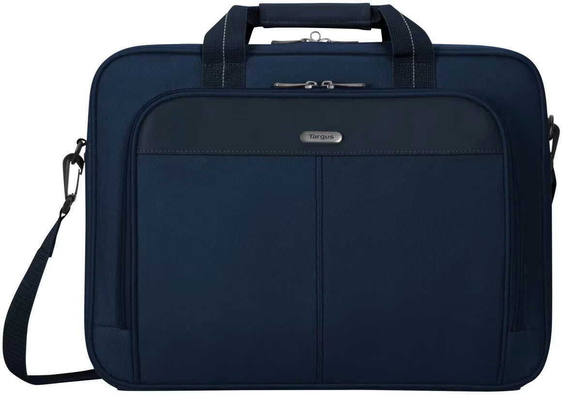 Targus TCT02702GL Classic Slim 15–16" Laptop Briefcase, Blue