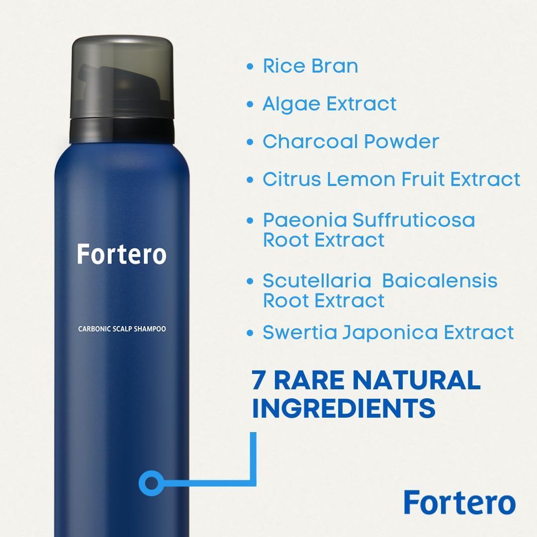 Fortero Men's Daily Cleansing Shampoo for All Hair Types