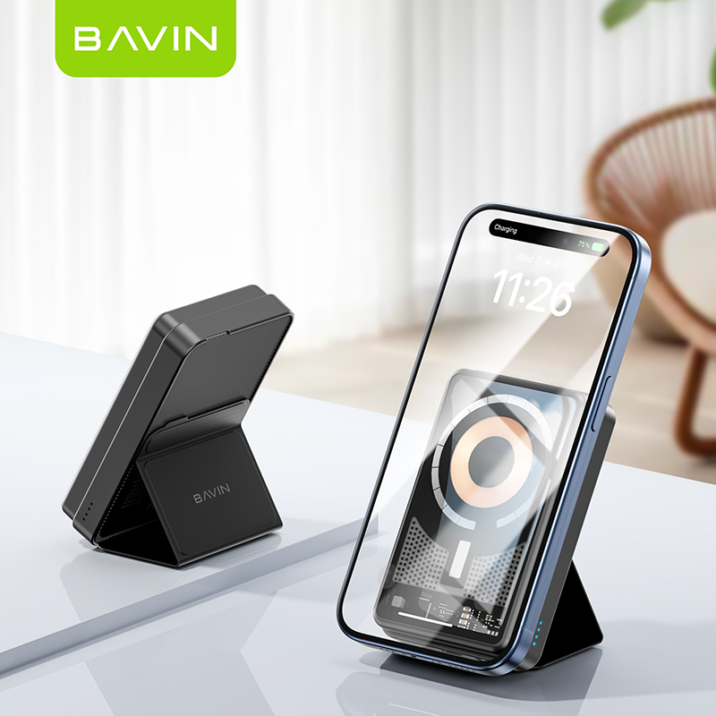 BAVIN PC026 Pro 10000mAh 15W Magnetic Wireless Power Bank